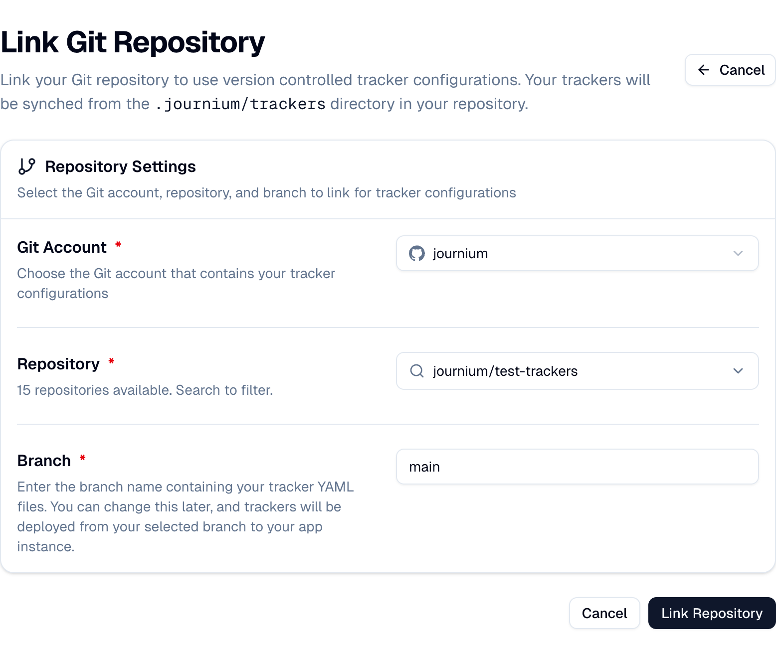 Link Repository